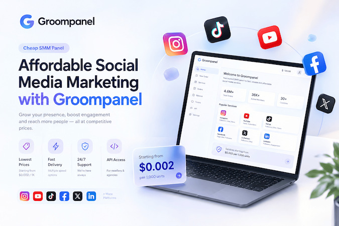 Cheap SMM Panel in 2026: Affordable Social Media Marketing with Groompanel