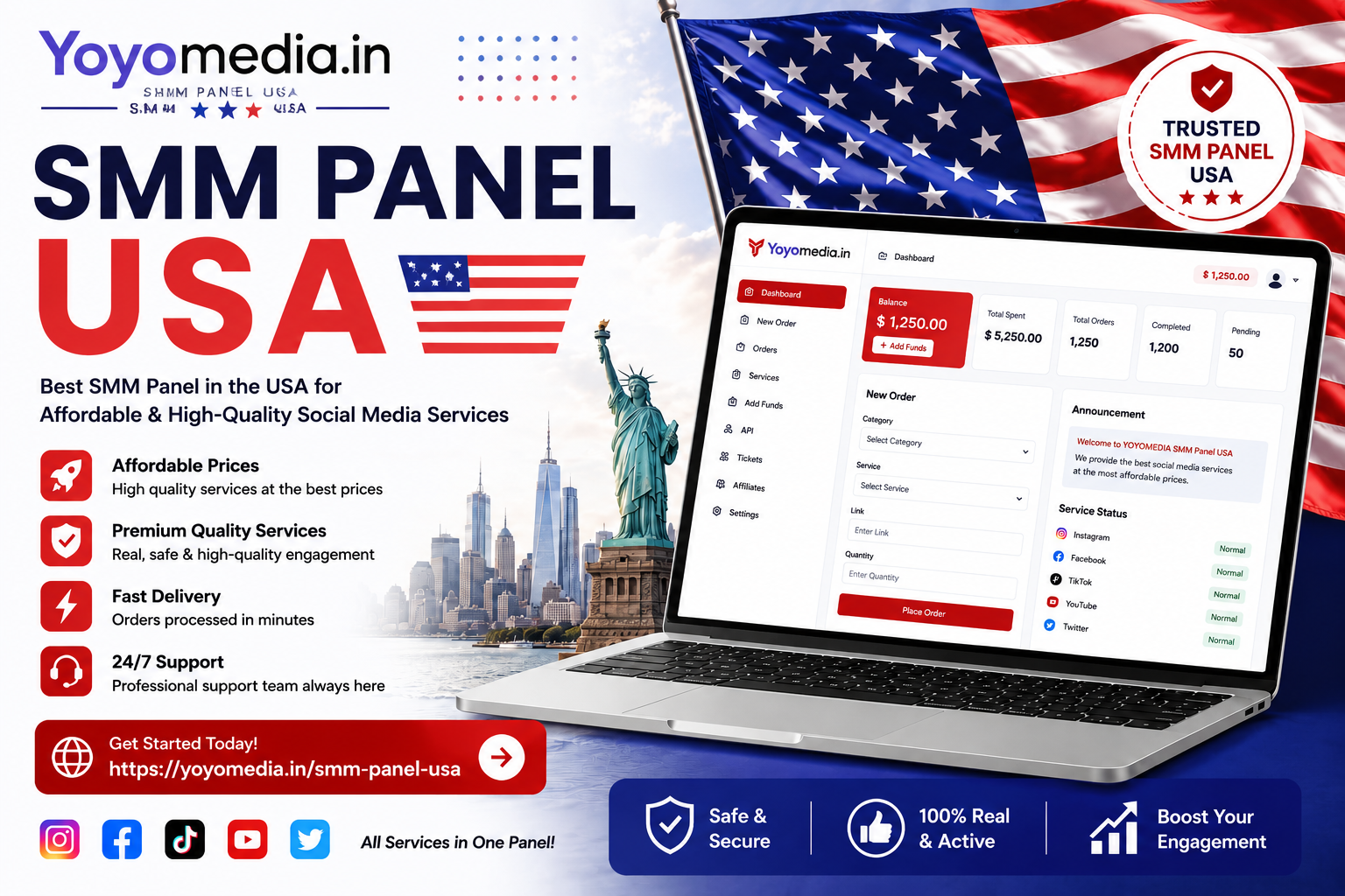 SMM Panel USA | YoYo Media