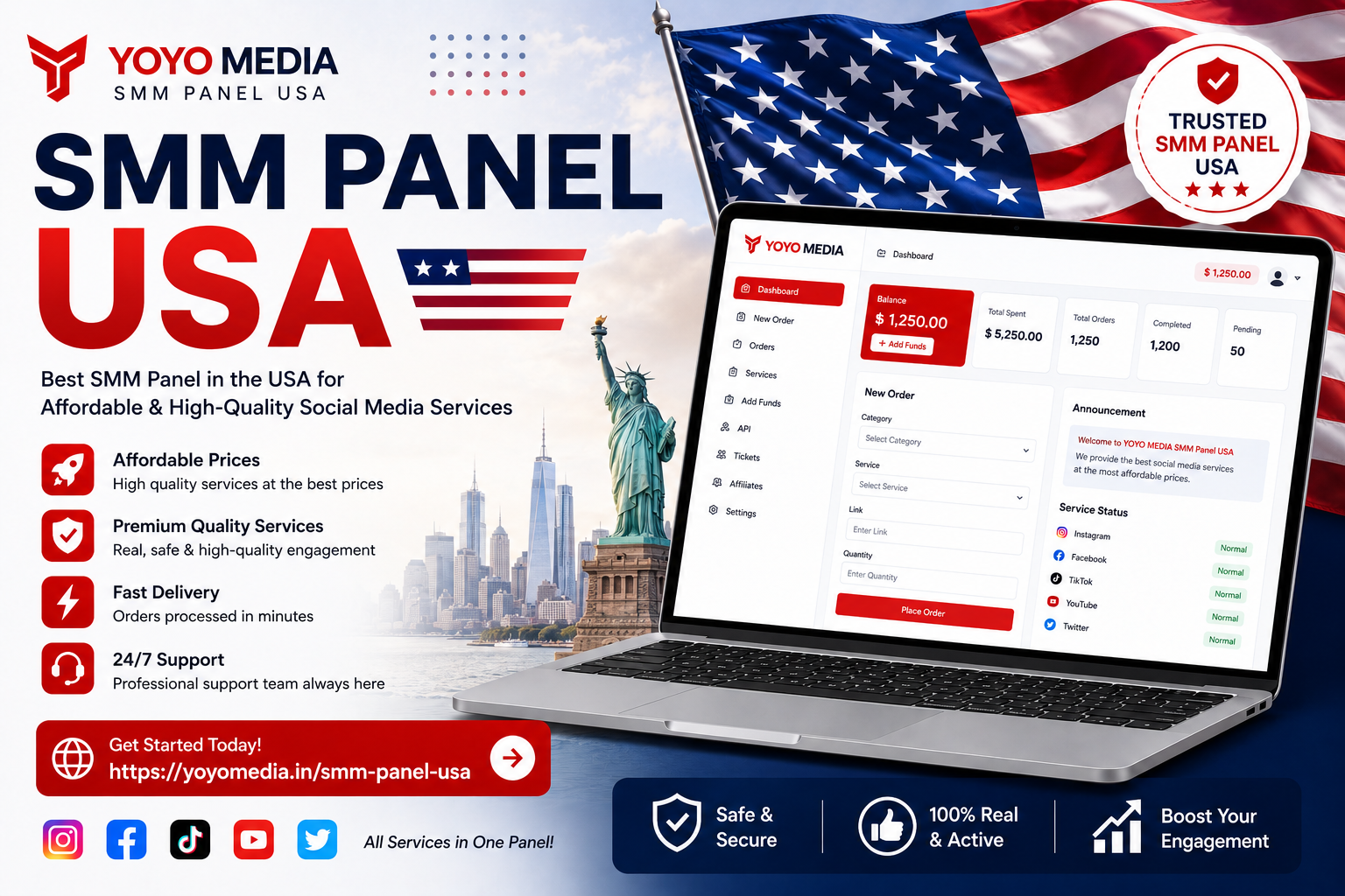SMM Panel USA | YoYo Media