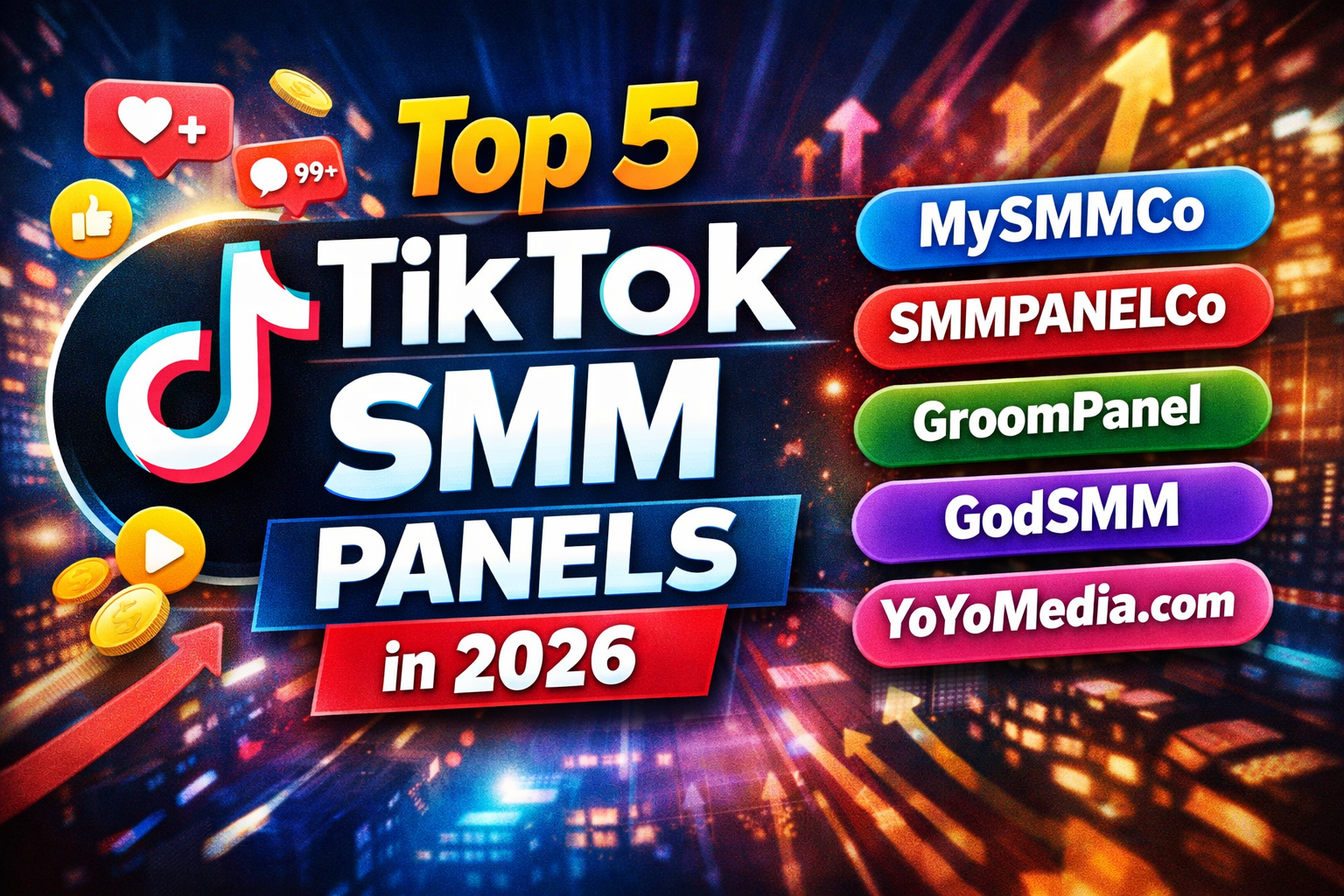 Top 5 TikTok SMM Panels in 2026 – Features & Benefits