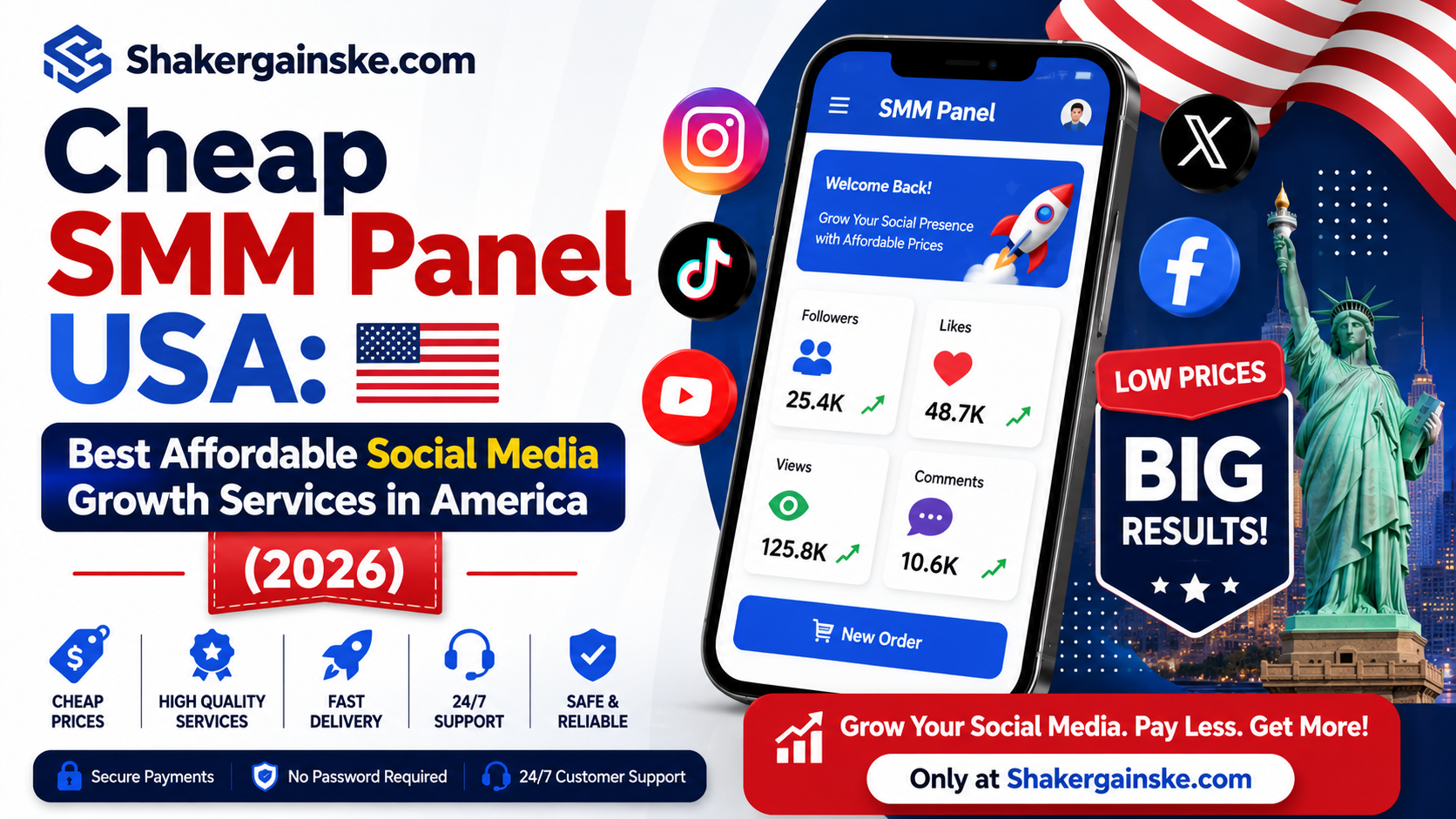 Cheap SMM Panel USA: Best Affordable Social Media Growth Services in America (2026)