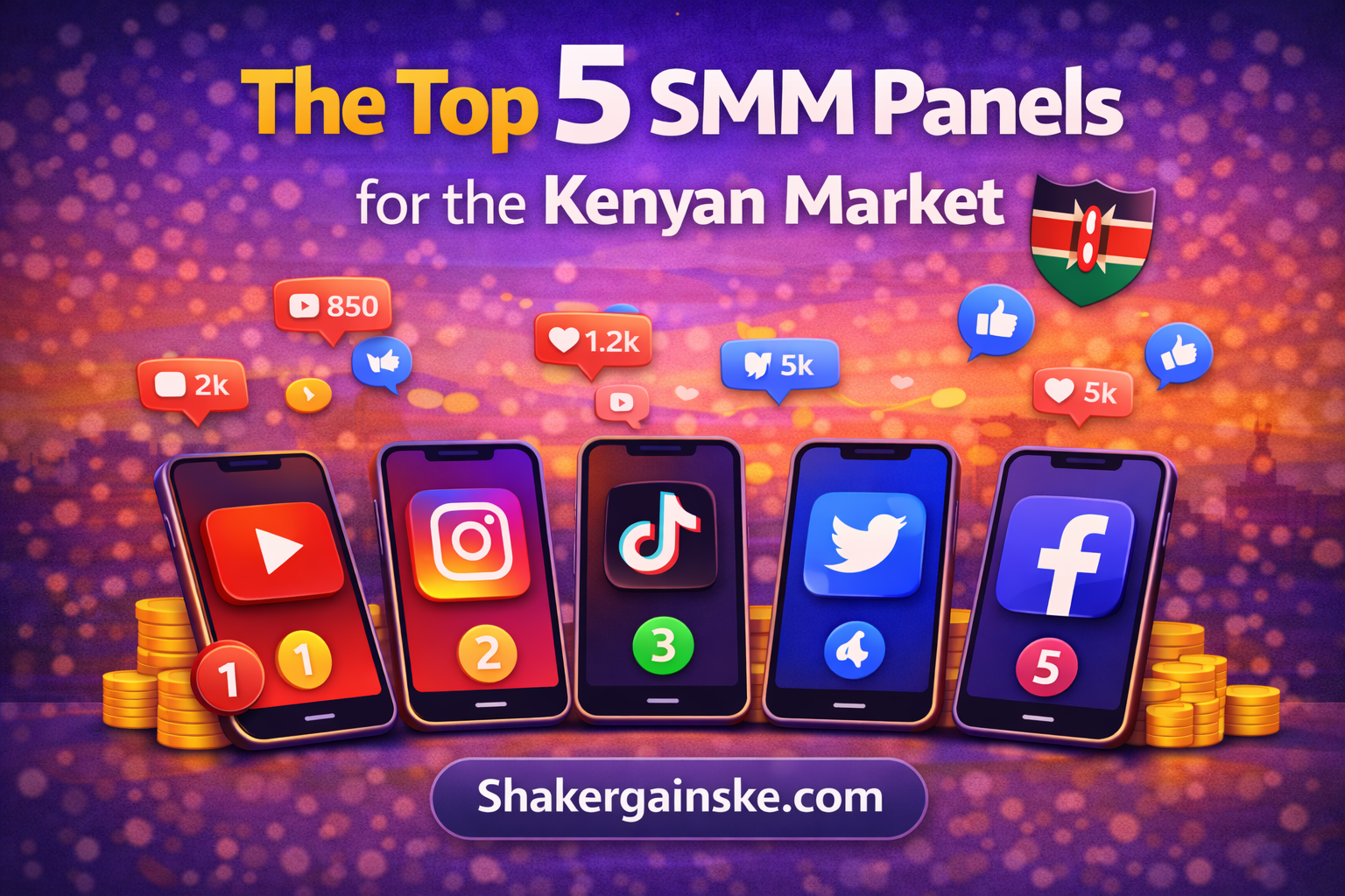 The Top 5 SMM Panels for the Kenyan Market