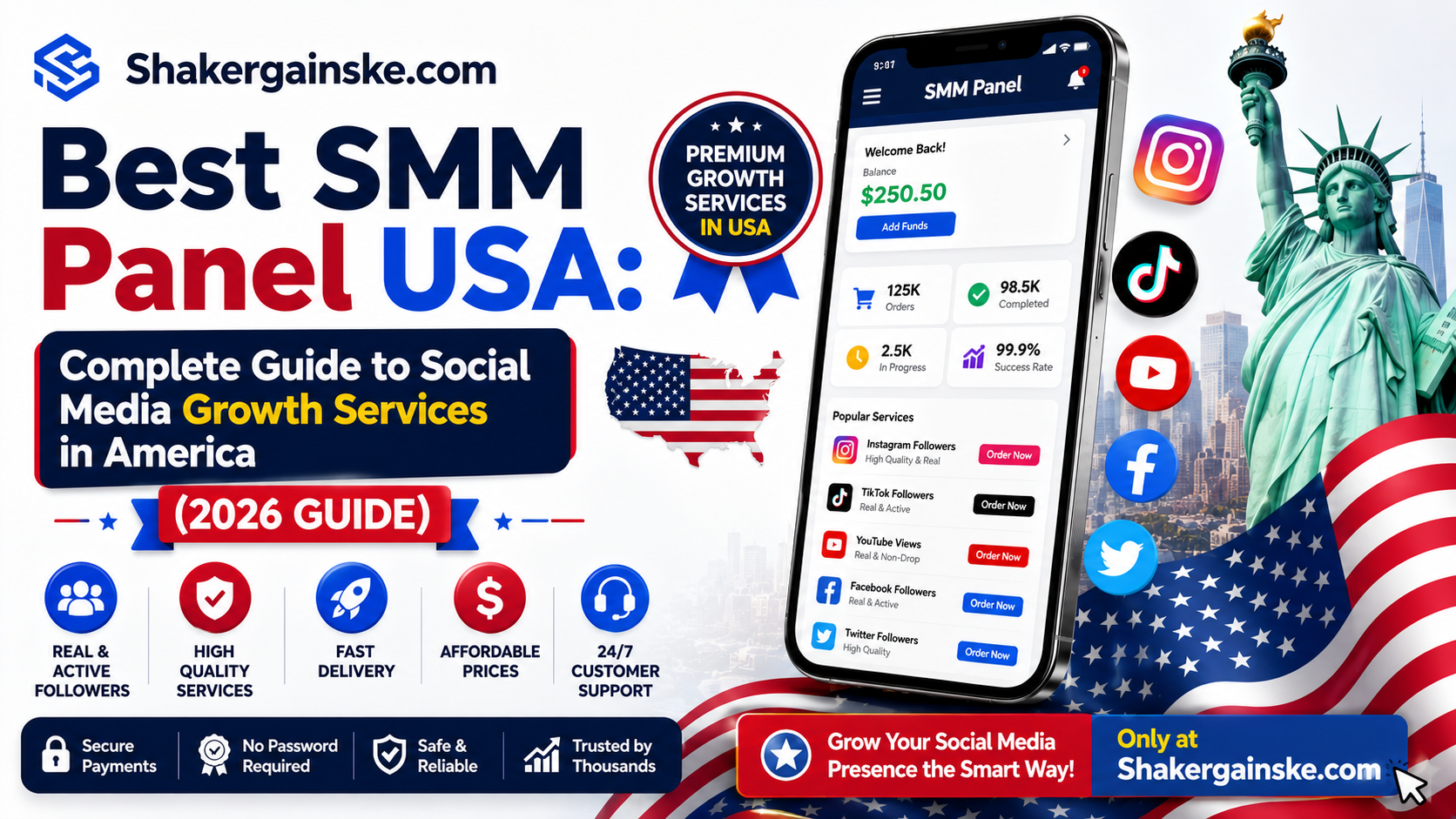 Best SMM Panel USA: Complete Guide to Social Media Growth Services in America (2026)
