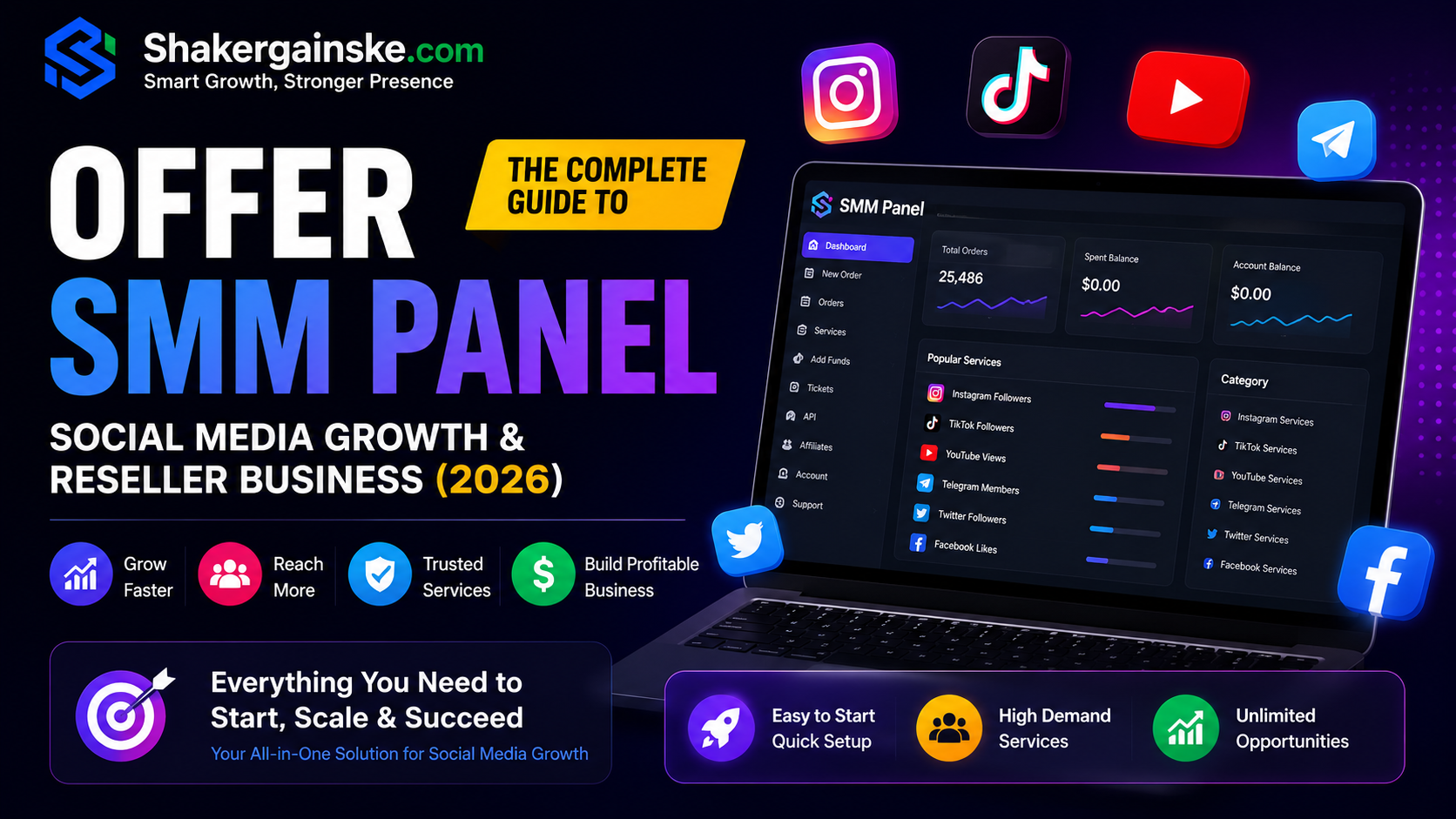 Offer SMM Panel: Complete Guide to Social Media Growth & Reseller Business (2026)